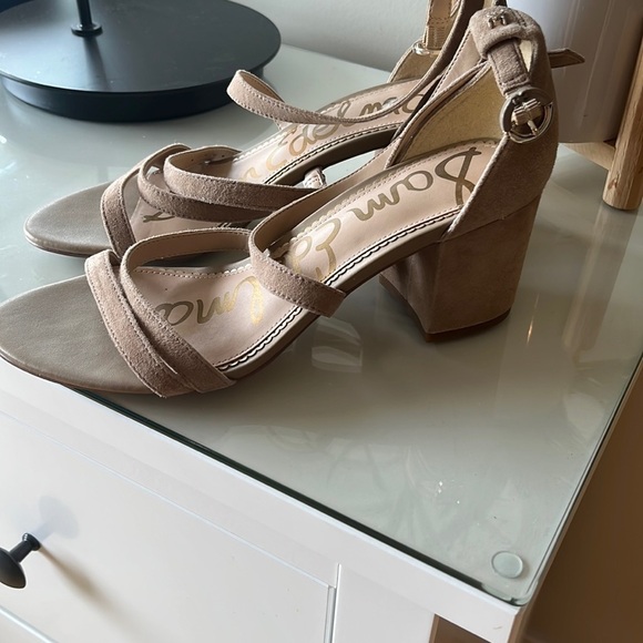 Sam Edelman Stacie Heeled Sandal  Nude - Picture 7 of 11